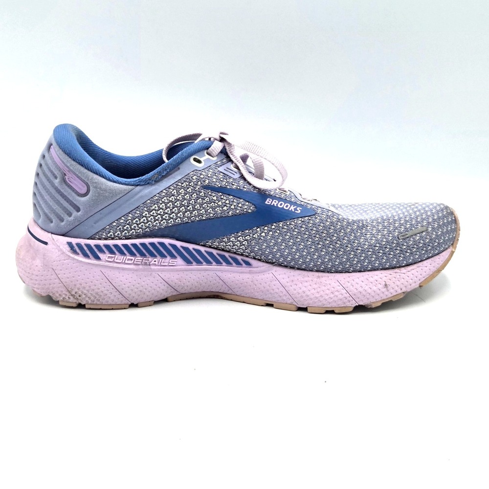 Brooks Adrenaline GTS‎ 22 Shoes Womens Size 9.5 B Purple Dutch Blue Sneakers - Picture 2 of 7